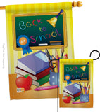 Back to School - School & Education Special Occasion Vertical Impressions Decorative Flags HG115074 Imported