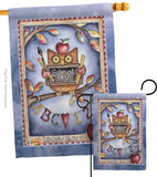 Owl Live Laugh Learn - School & Education Special Occasion Vertical Impressions Decorative Flags HG115107 Made In USA