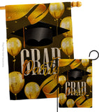 Grad Party - School & Education Special Occasion Vertical Impressions Decorative Flags HG192603 Made In USA