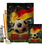 World Cup Germany - Sports Interests Vertical Impressions Decorative Flags HG190125 Made In USA