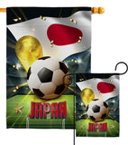 World Cup Japan - Sports Interests Vertical Impressions Decorative Flags HG190128 Made In USA