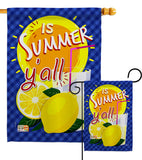 Is Summer Y'all - Southern Country & Primitive Vertical Impressions Decorative Flags HG137067 Made In USA