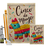 Pinata Mayo - Southwest Country & Primitive Vertical Impressions Decorative Flags HG115225 Made In USA