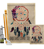 Dream Come True - Southwest Country & Primitive Vertical Impressions Decorative Flags HG115254 Made In USA
