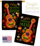 Celebrate Cinco De Mayo - Southwest Country & Primitive Vertical Impressions Decorative Flags HG115224 Made In USA