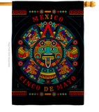 Feliz Cinco De Mayo - Southwest Country & Primitive Vertical Impressions Decorative Flags HG137463 Made In USA