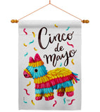 Pinata Mayo - Southwest Country & Primitive Vertical Impressions Decorative Flags HG115225 Made In USA