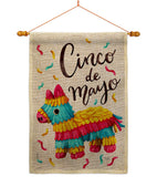 Pinata Mayo - Southwest Country & Primitive Vertical Impressions Decorative Flags HG115225 Made In USA