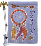 Dream On - Southwest Country & Primitive Vertical Impressions Decorative Flags HG137007 Made In USA