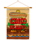 Southwest Cinco de Mayo - Southwest Country & Primitive Vertical Impressions Decorative Flags HG137056 Made In USA