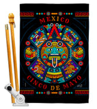 Feliz Cinco De Mayo - Southwest Country & Primitive Vertical Impressions Decorative Flags HG137463 Made In USA