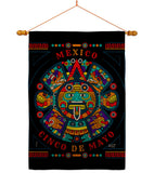 Feliz Cinco De Mayo - Southwest Country & Primitive Vertical Impressions Decorative Flags HG137463 Made In USA