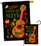 Celebrate Cinco De Mayo - Southwest Country & Primitive Vertical Impressions Decorative Flags HG115224 Made In USA