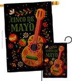 Celebrate Cinco De Mayo - Southwest Country & Primitive Vertical Impressions Decorative Flags HG115224 Made In USA