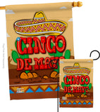 Southwest Cinco de Mayo - Southwest Country & Primitive Vertical Impressions Decorative Flags HG137056 Made In USA