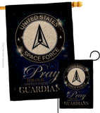 Pray United States Guardians - Military Americana Vertical Impressions Decorative Flags HG120068 Made In USA