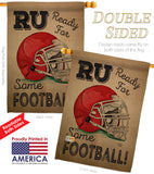Ready for Some Football - Sports Interests Vertical Impressions Decorative Flags HG191190 Made In USA