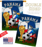 World Cup Panama Soccer - Sports Interests Vertical Impressions Decorative Flags HG192104 Made In USA