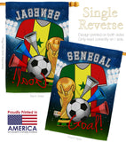 World Cup Senegal Soccer - Sports Interests Vertical Impressions Decorative Flags HG192110 Made In USA