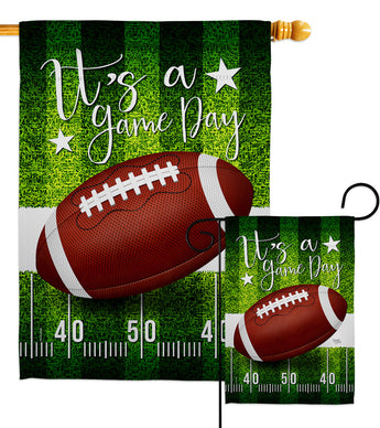 Game Day - Sports Interests Vertical Impressions Decorative Flags HG109082 Made In USA