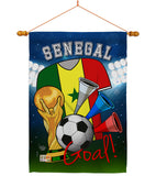 World Cup Senegal Soccer - Sports Interests Vertical Impressions Decorative Flags HG192110 Made In USA