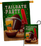 Tailgate Game - Sports Interests Vertical Impressions Decorative Flags HG137491 Made In USA
