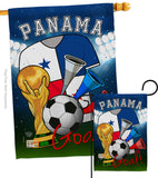 World Cup Panama Soccer - Sports Interests Vertical Impressions Decorative Flags HG192104 Made In USA