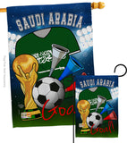 World Cup Saudi Arabia Soccer - Sports Interests Vertical Impressions Decorative Flags HG192109 Made In USA