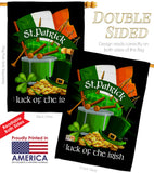 Luck of the Irish - St Patrick Spring Vertical Impressions Decorative Flags HG102063 Made In USA