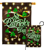 Lightful St. Patrick's Day - St Patrick Spring Vertical Impressions Decorative Flags HG102034 Made In USA