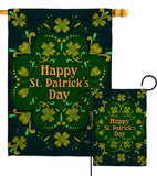 Green Patty Day - St Patrick Spring Vertical Impressions Decorative Flags HG120038 Made In USA