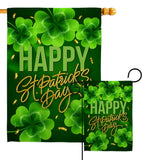 St. Patty Cover - St Patrick Spring Vertical Impressions Decorative Flags HG120043 Made In USA