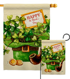 Cover and Hat - St Patrick Spring Vertical Impressions Decorative Flags HG130323 Made In USA