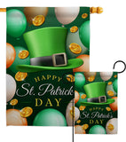 Lucky Hat - St Patrick Spring Vertical Impressions Decorative Flags HG190052 Made In USA