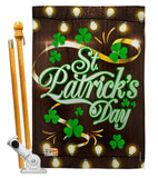 Lightful St. Patrick's Day - St Patrick Spring Vertical Impressions Decorative Flags HG102034 Made In USA