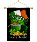 Luck of the Irish - St Patrick Spring Vertical Impressions Decorative Flags HG102063 Made In USA