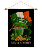 Luck of the Irish - St Patrick Spring Vertical Impressions Decorative Flags HG102063 Made In USA