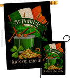 Luck of the Irish - St Patrick Spring Vertical Impressions Decorative Flags HG102063 Made In USA