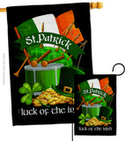 Luck of the Irish - St Patrick Spring Vertical Impressions Decorative Flags HG102063 Made In USA