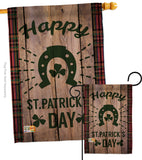 Lucky St. Patrick's Day - St Patrick Spring Vertical Impressions Decorative Flags HG191092 Made In USA