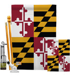 Maryland - States Americana Vertical Impressions Decorative Flags HG108102 Made In USA