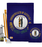 Kentucky - States Americana Vertical Impressions Decorative Flags HG108112 Made In USA