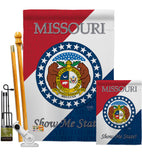 Missouri - States Americana Vertical Impressions Decorative Flags HG108129 Made In USA