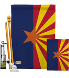 Arizona - States Americana Vertical Impressions Decorative Flags HG140503 Made In USA