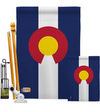 Colorado - States Americana Vertical Impressions Decorative Flags HG140506 Made In USA