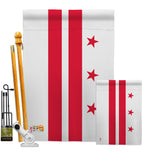 District of Columbia - States Americana Vertical Impressions Decorative Flags HG140509 Made In USA