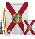 Florida - States Americana Vertical Impressions Decorative Flags HG140510 Made In USA