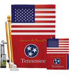US Tennessee - States Americana Vertical Impressions Decorative Flags HG140594 Made In USA