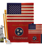 US Tennessee - States Americana Vertical Impressions Decorative Flags HG140594 Made In USA