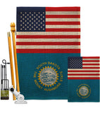 US South Dakota - States Americana Vertical Impressions Decorative Flags HG140800 Made In USA